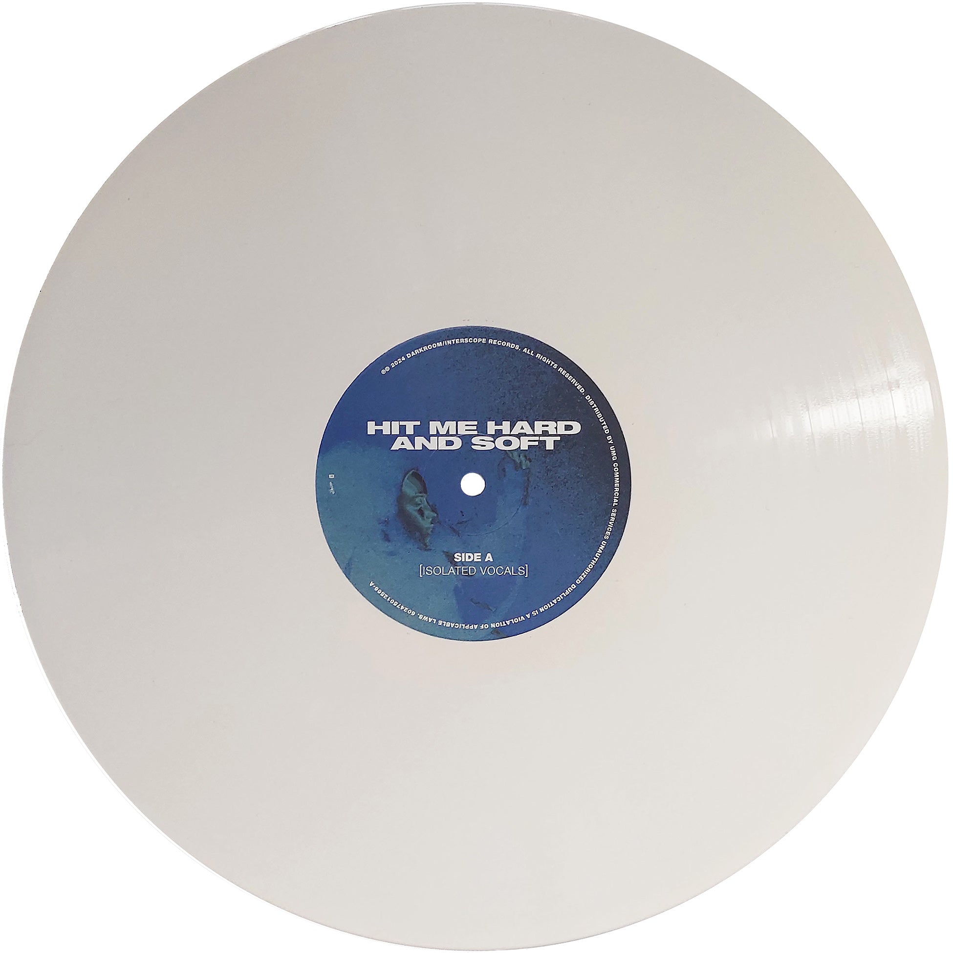 Billie Eilish - Hit Me Hard And Soft, Vinyl Disc Side A, bone colored pressing, Indie Pop, Only Vocals 