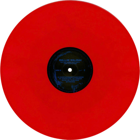 Billie Eilish Hit Me Hard And Soft The Tour red vinyl disc 3 available at ToucanRecords.com