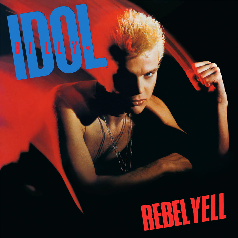 Billy Idol - Rebel Yell album cover, black vinyl LP, non-gatefold sleeve – featured now at ToucanRecords.com