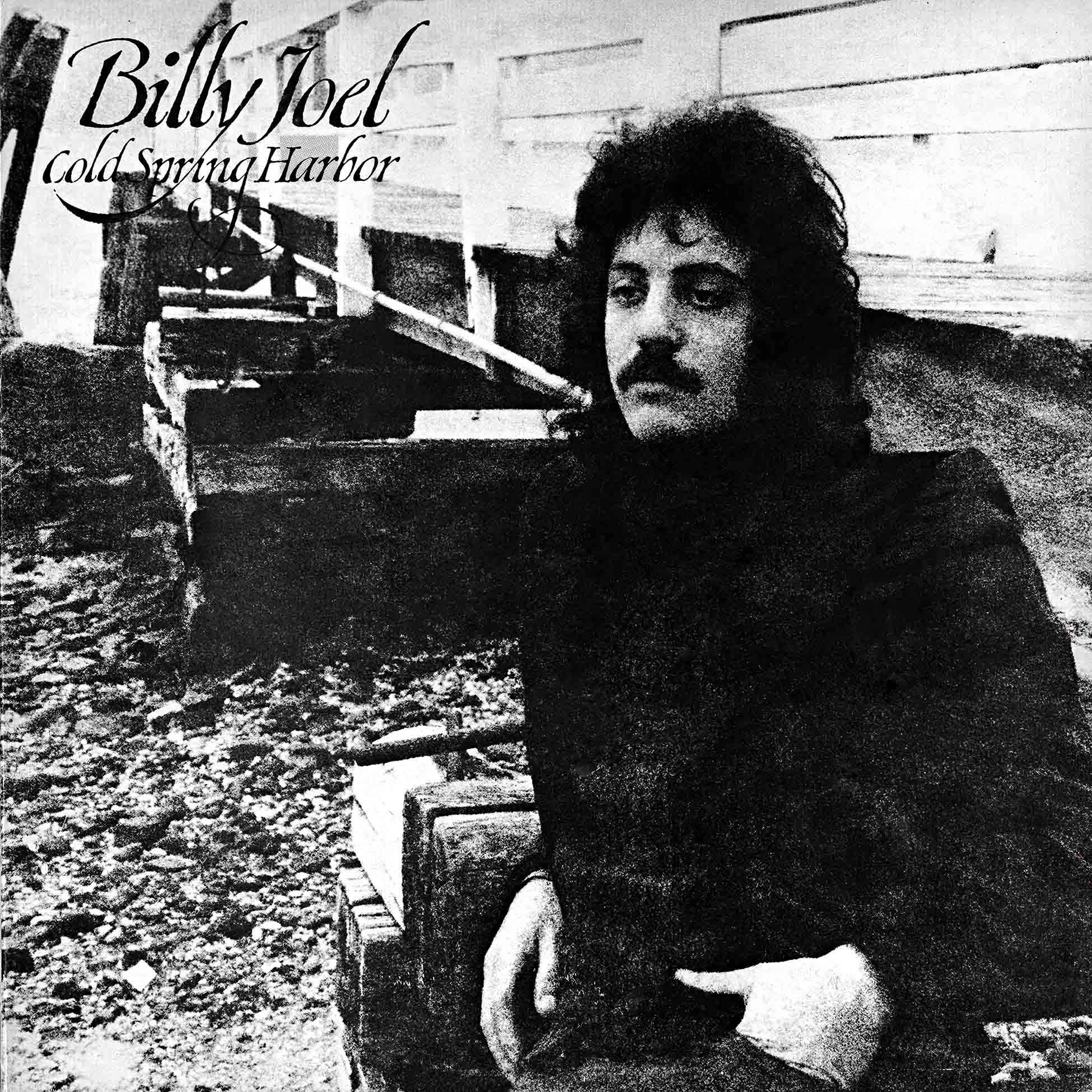 Billy Joel Cold Spring Harbor album cover for black vinyl LP featuring "She's Got A Way" at ToucanRecords.com