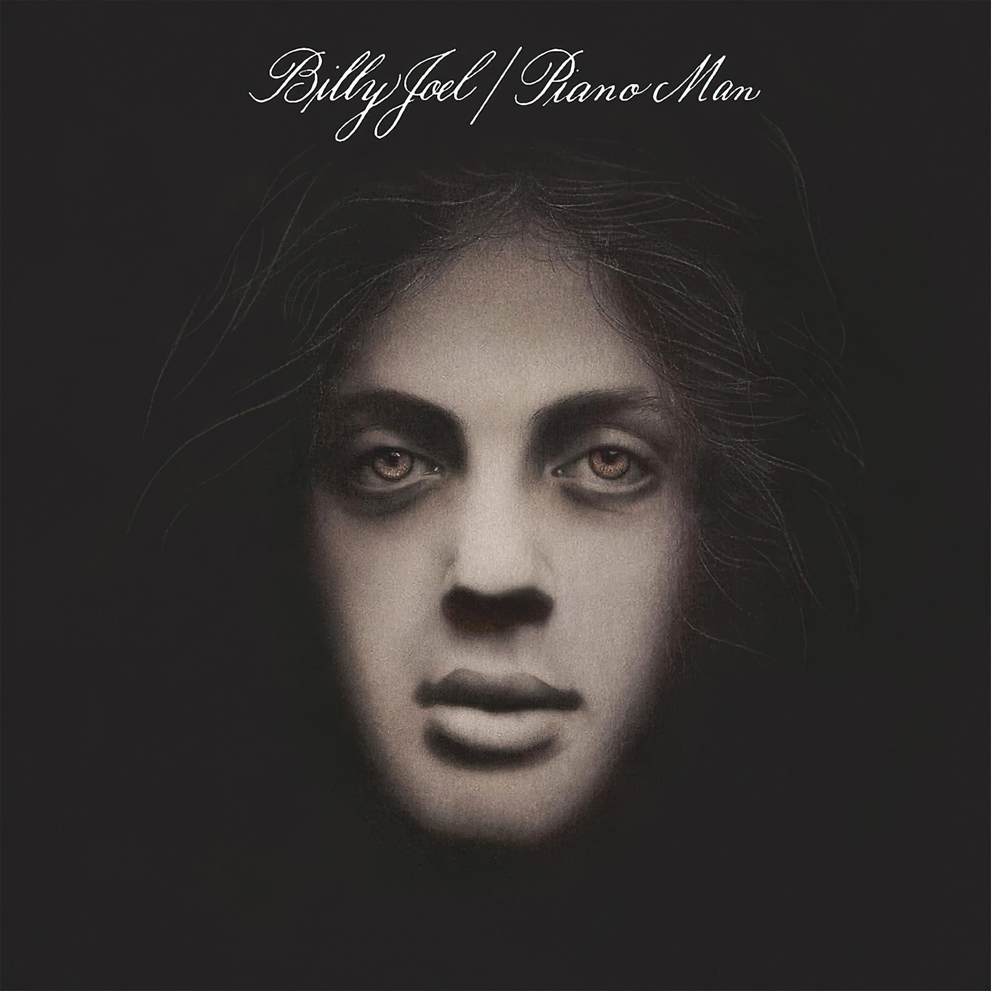Billy Joel Piano Man album cover art for Columbia/Legacy vinyl LP with "The Ballad Of Billy The Kid" and "You're My Home". Find it at Toucan Records