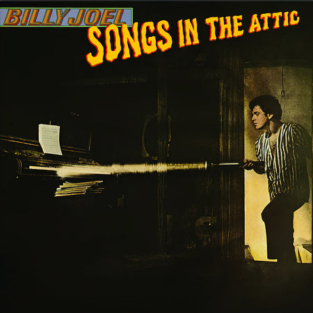 Billy Joel, Songs In The Attic, cover, album, album art, vinyl