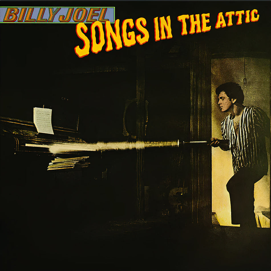 Billy Joel, Songs In The Attic, cover, album, album art, vinyl