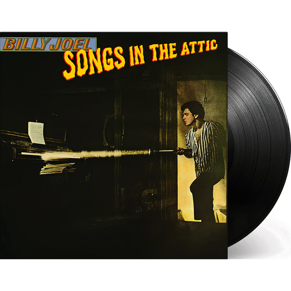 Billy Joel, Songs In The Attic, cover, album, album art, vinyl, packshot