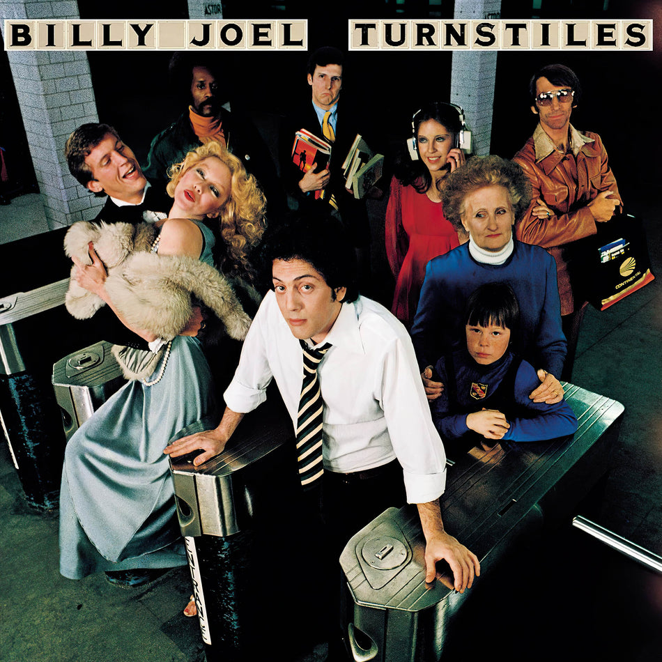 Billy Joel, Turnstiles, cover, album, album art, vinyl