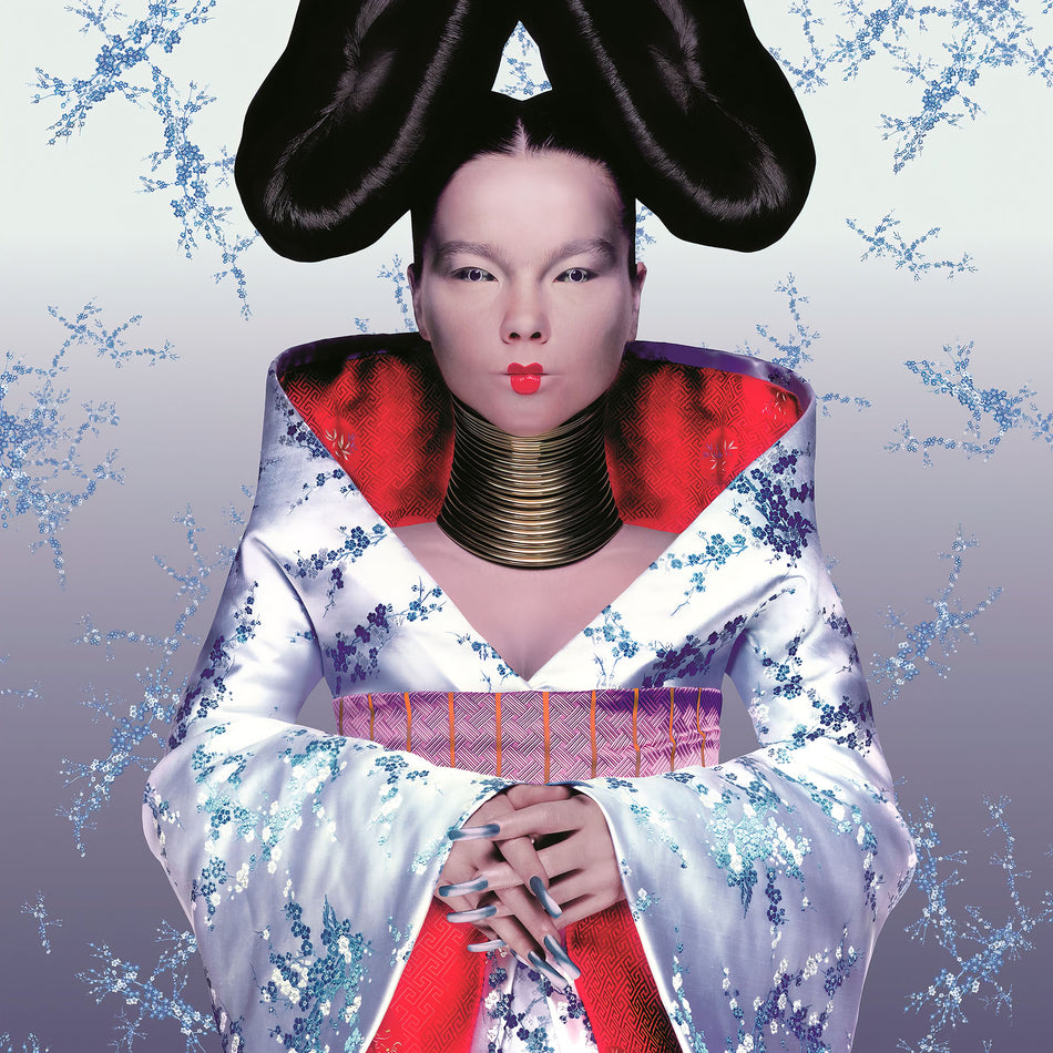 Björk – Homogenic 180g UK Import vinyl album cover, sold at ToucanRecords.com – deluxe pressing of iconic 1997 experimental album.