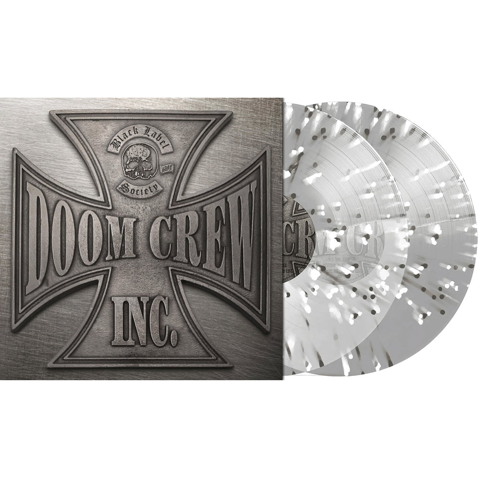 Doom Crew Inc vinyl packshot, double 180g LP indie exclusive, 2021 southern metal featuring guitar god Zakk Wylde.
