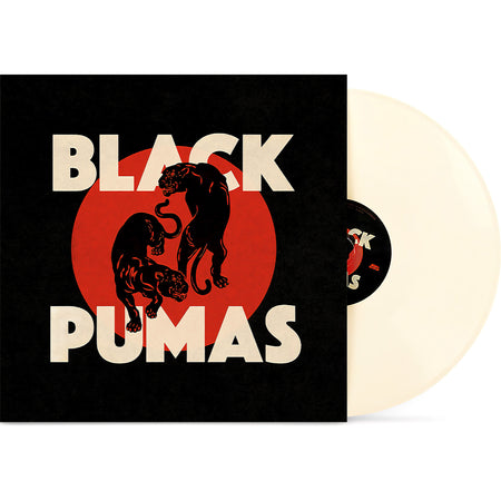 Black Pumas, debut, first album, Cream Colored Vinyl, cover, album, vinyl, packshot
