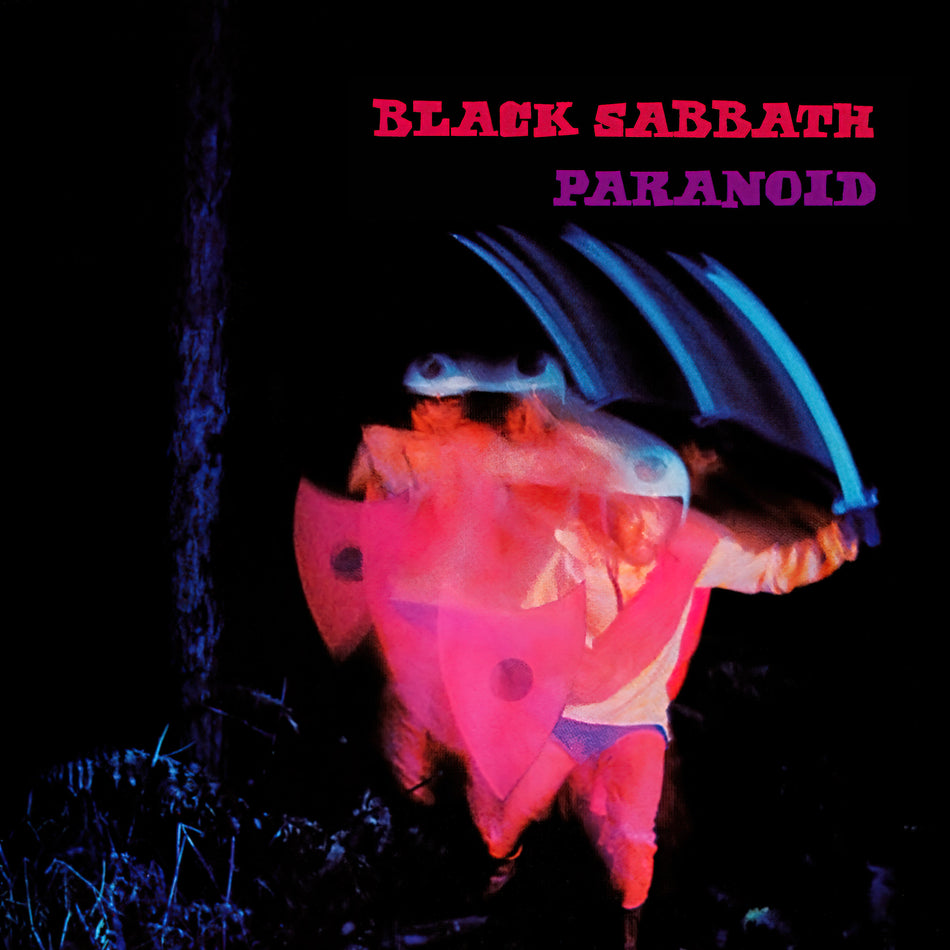 Black Sabbath, Paranoid, Vinyl, cover, iron man, album