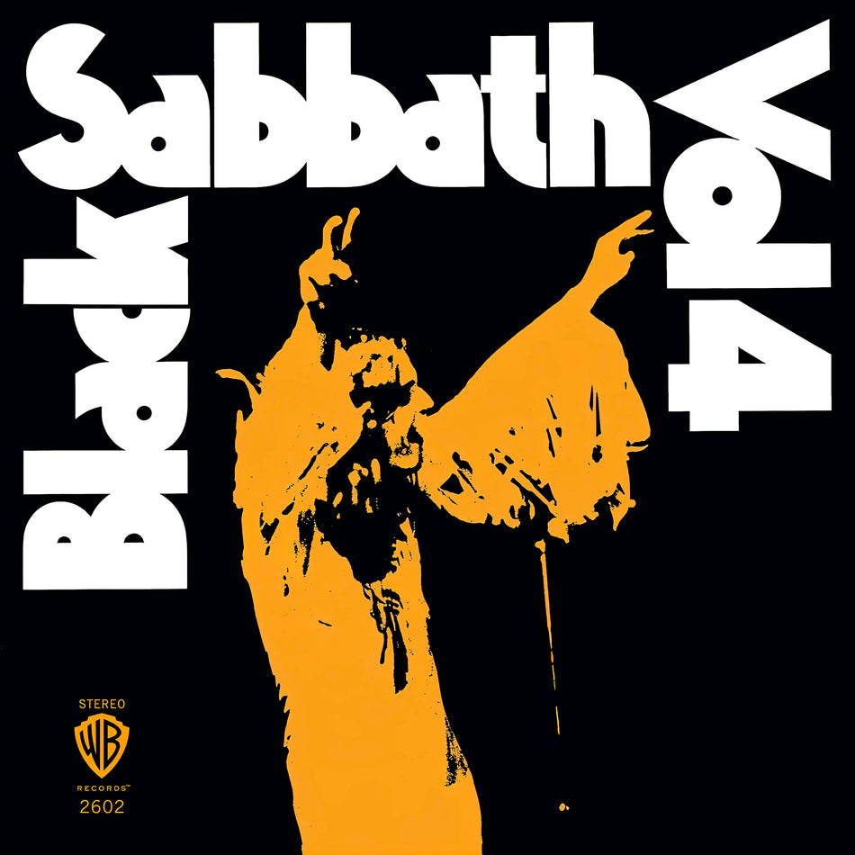 Black Sabbath - Vol. 4 album cover, 180g black vinyl gatefold LP, 1972 heavy metal classic