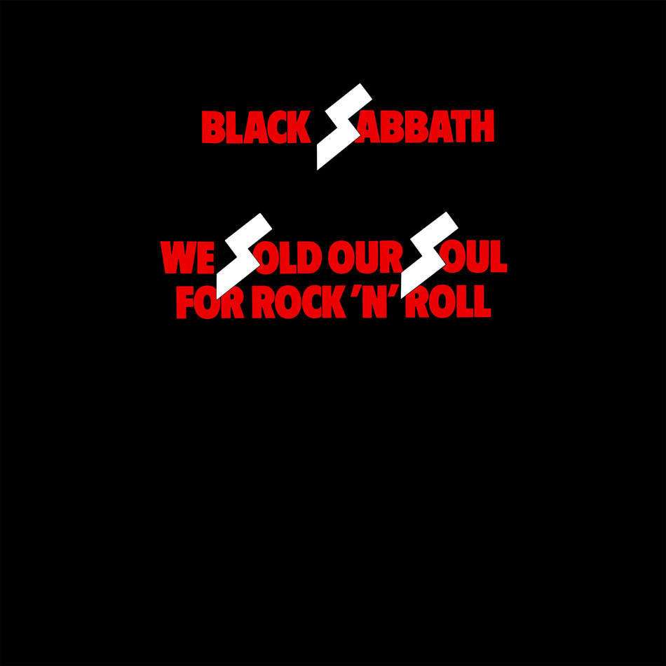 Black Sabbath - We Sold Our Soul For Rock N Roll album cover, translucent green 180g vinyl, Rocktober gatefold edition