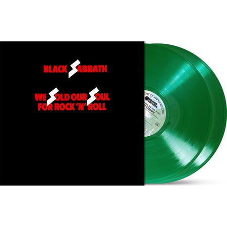 Black Sabbath - We Sold Our Soul packshot, translucent green 180g pressing, Rocktober limited edition