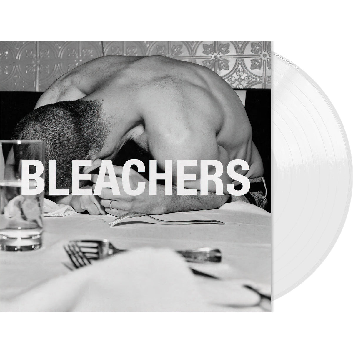Bleachers Everyone For Ten Minutes vinyl LP packshot for the indie exclusive limited edition white vinyl record