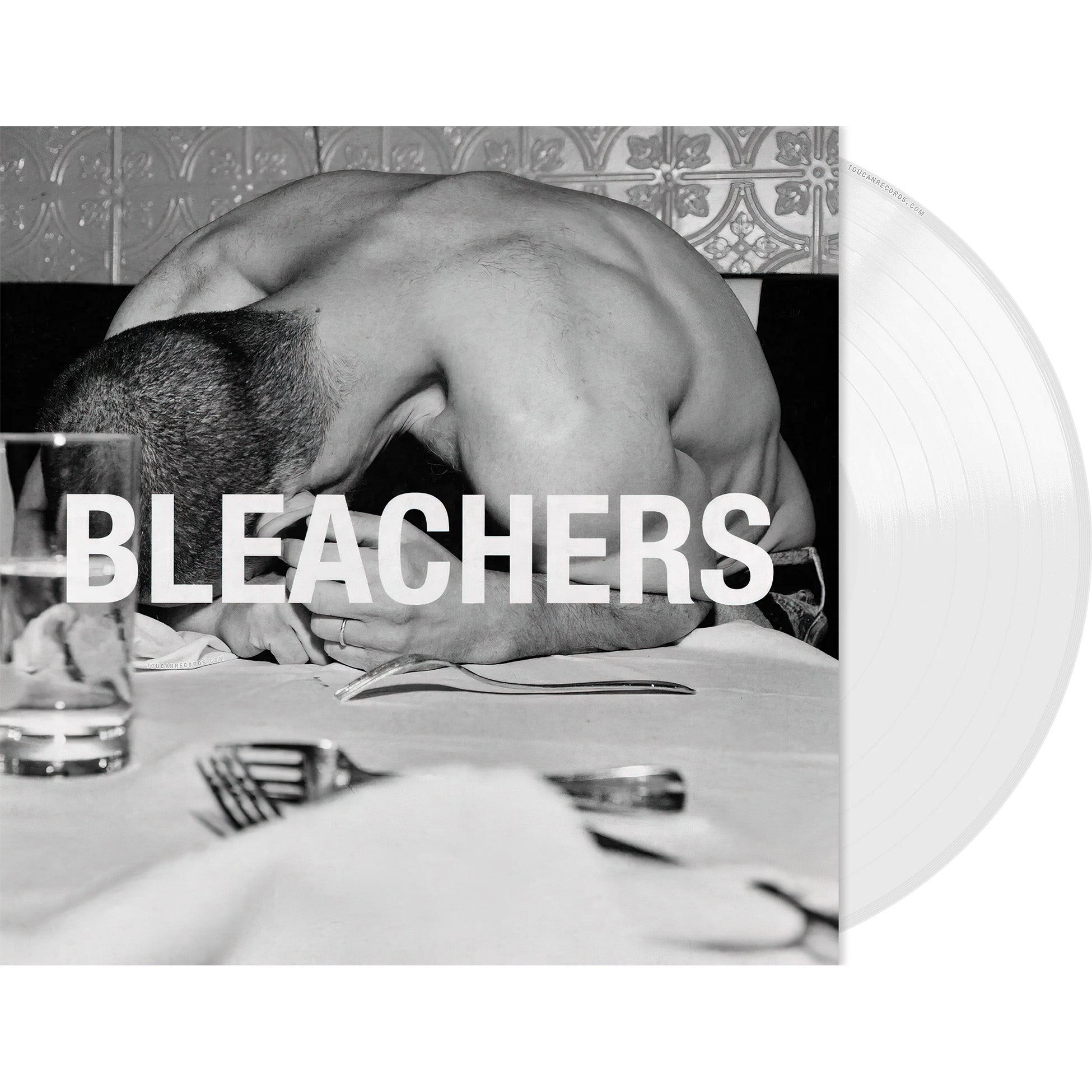 Bleachers Everyone For Ten Minutes vinyl LP packshot for the indie exclusive limited edition white vinyl record