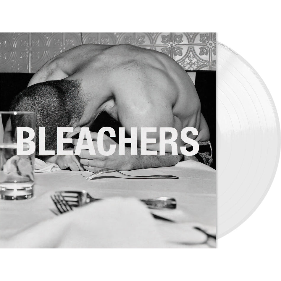 Bleachers Everyone For Ten Minutes vinyl LP packshot for the indie exclusive limited edition white vinyl record