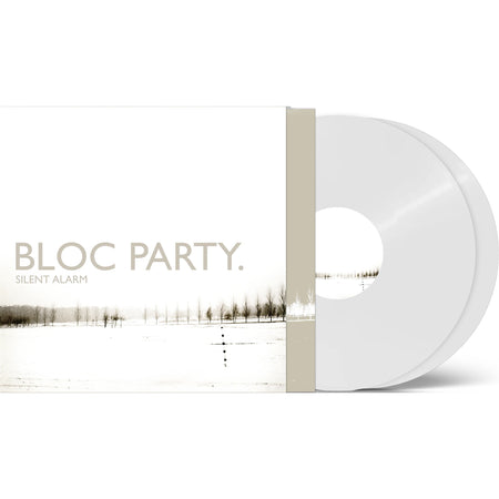 Bloc Party - Silent Alarm vinyl packshot, double LP format, NME Album of the Year 2005