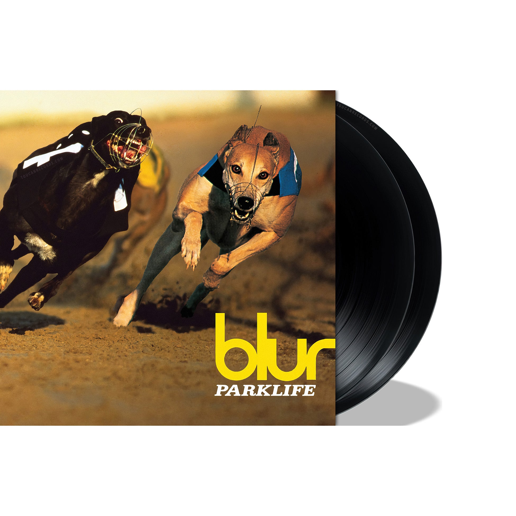 Blur - Parklife vinyl record packshot 180g 2LP gatefold special edition Britpop,  pressed on black vinyl