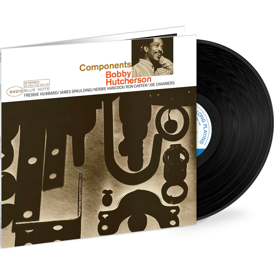 Bobby Hutcherson Components packshot for the Blue Note Tone Poet Series vinyl LP edition at ToucanRecords.com