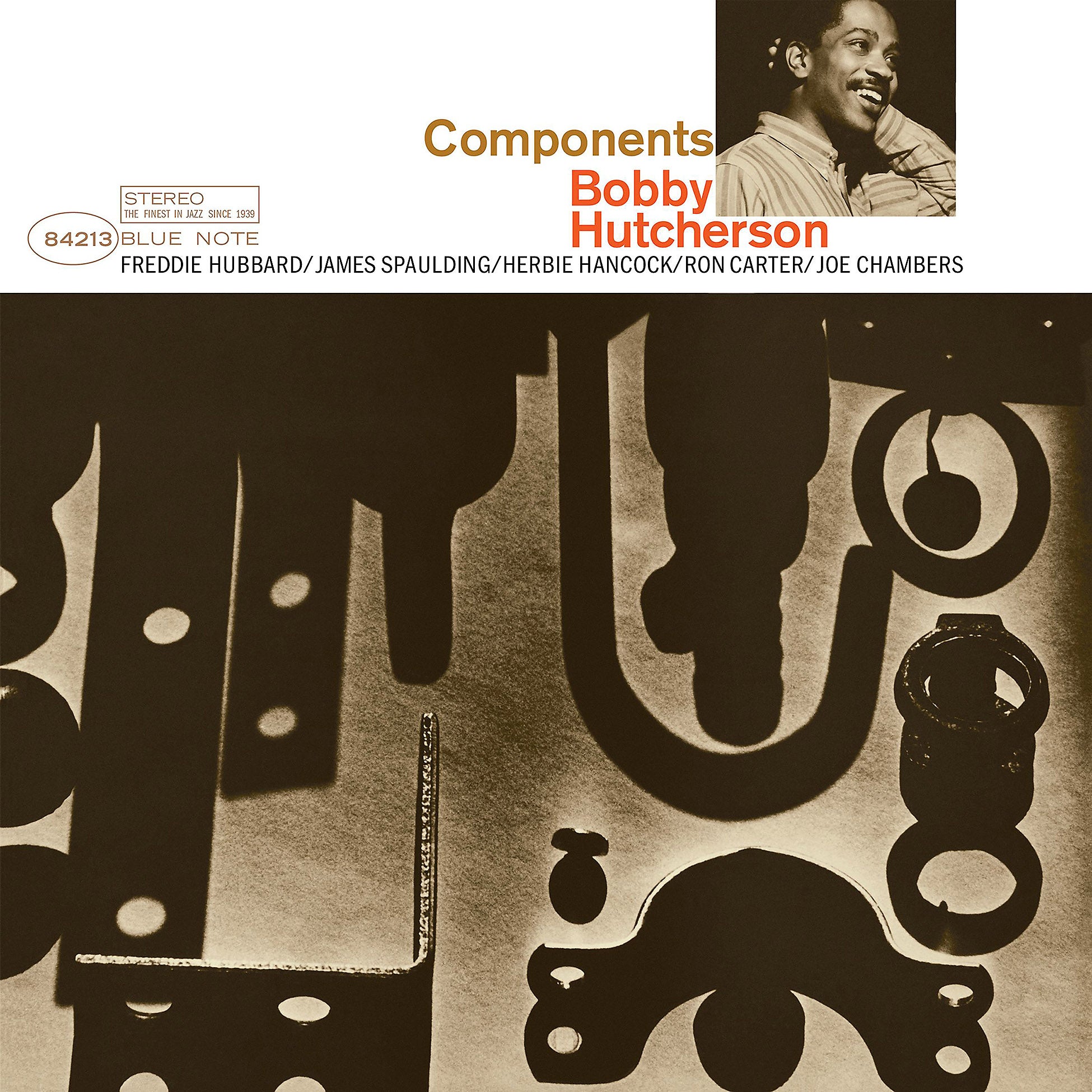 Bobby Hutcherson Components album cover for the Blue Note Tone Poet Series vinyl LP edition at ToucanRecords.com