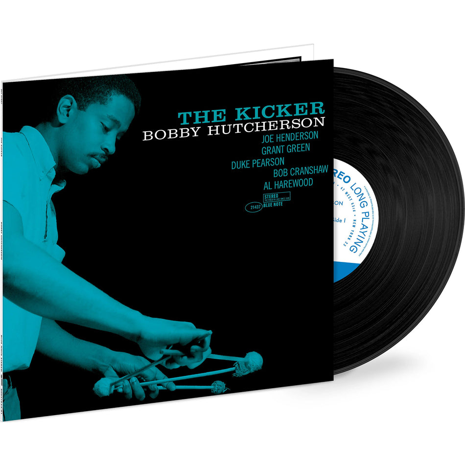 bobby hutcherson, the kicker, packshot 1, album cover, album art, blue note, tone poet, tone poet series, cover, cover art, vinyl