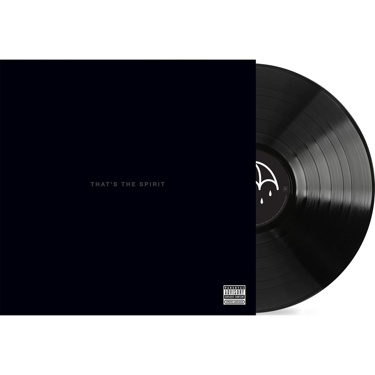 Bring Me The Horizon - That's The Spirit packshot, black vinyl pressing with gatefold packaging, available at ToucanRecords.com.