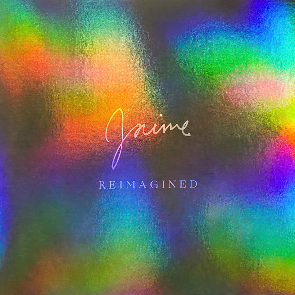 Brittany Howard – Jaime Reimagined album cover, limited edition foil cover, neon magenta & black vinyl LP, remix album featuring Childish Gambino, Bon Iver, and more — available at ToucanRecords.com