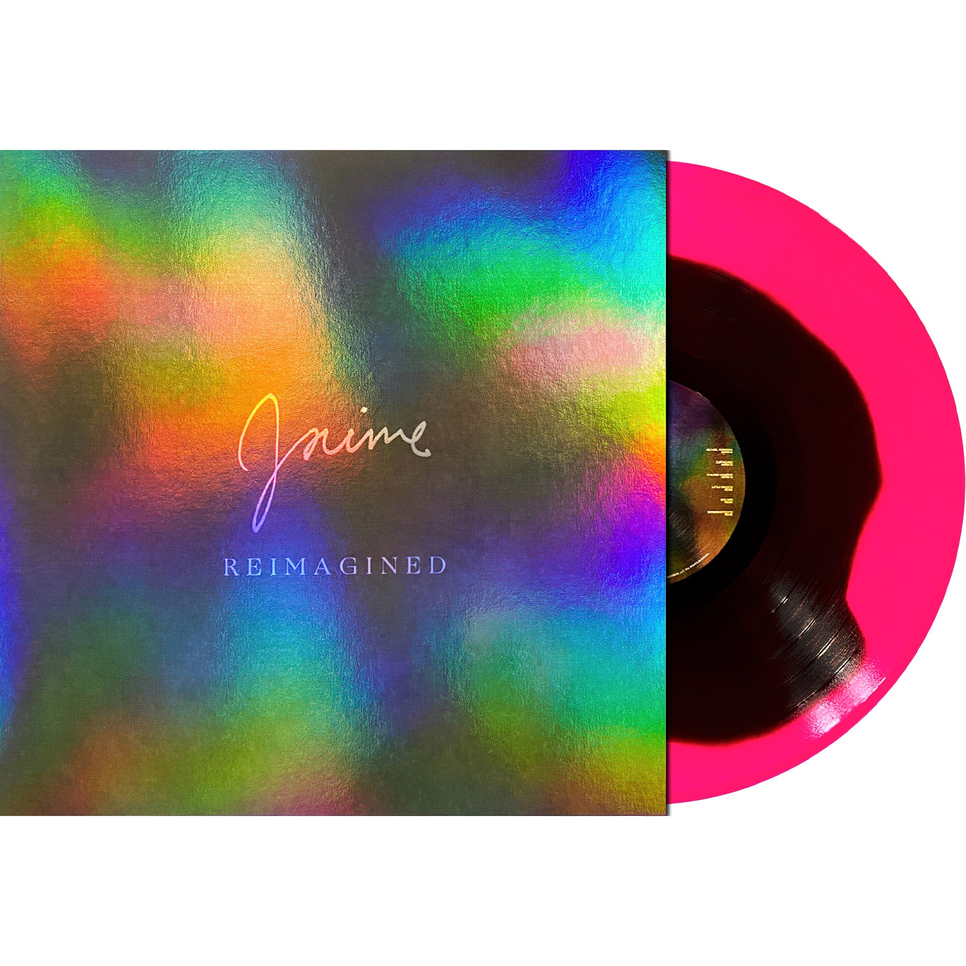 Brittany Howard - Jaime Reimagined packshot, foil cover magenta and black color-in-color vinyl, experimental soul collectible at ToucanRecords.com