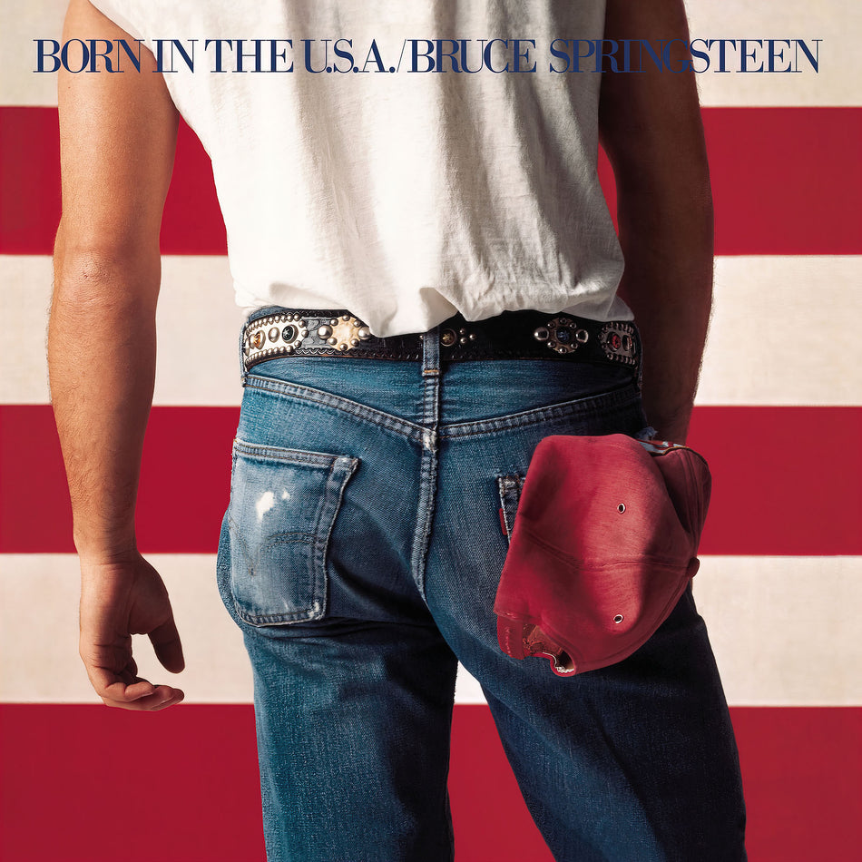 Bruce Springsteen, Born In The U.S.A.,  180g Vinyl, cover, album, vinyl, dancing in the dark, cover me, i'm on fire, glory days,