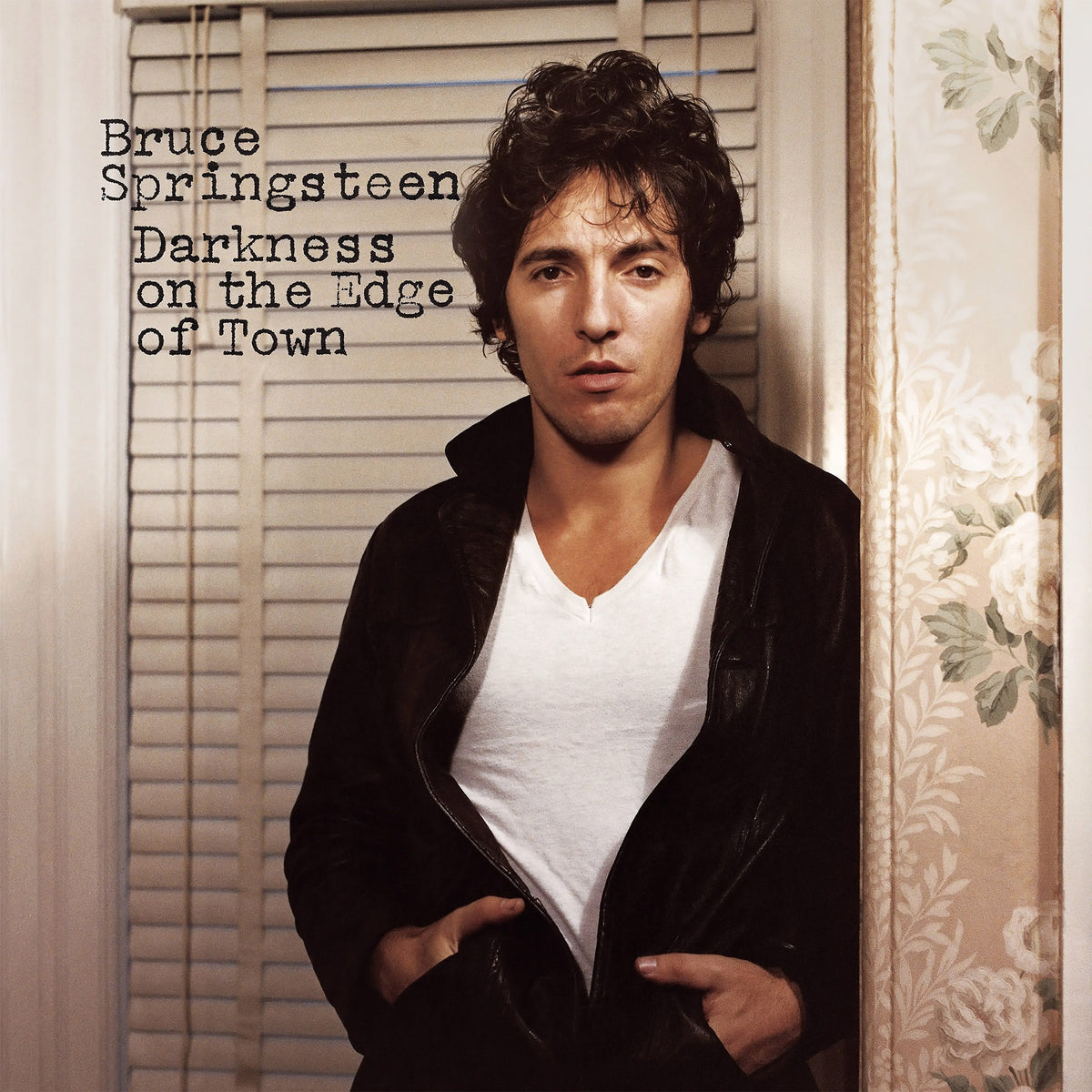 Bruce Springsteen Darkness on the Edge of Town vinyl album cover, classic 1978 rock record