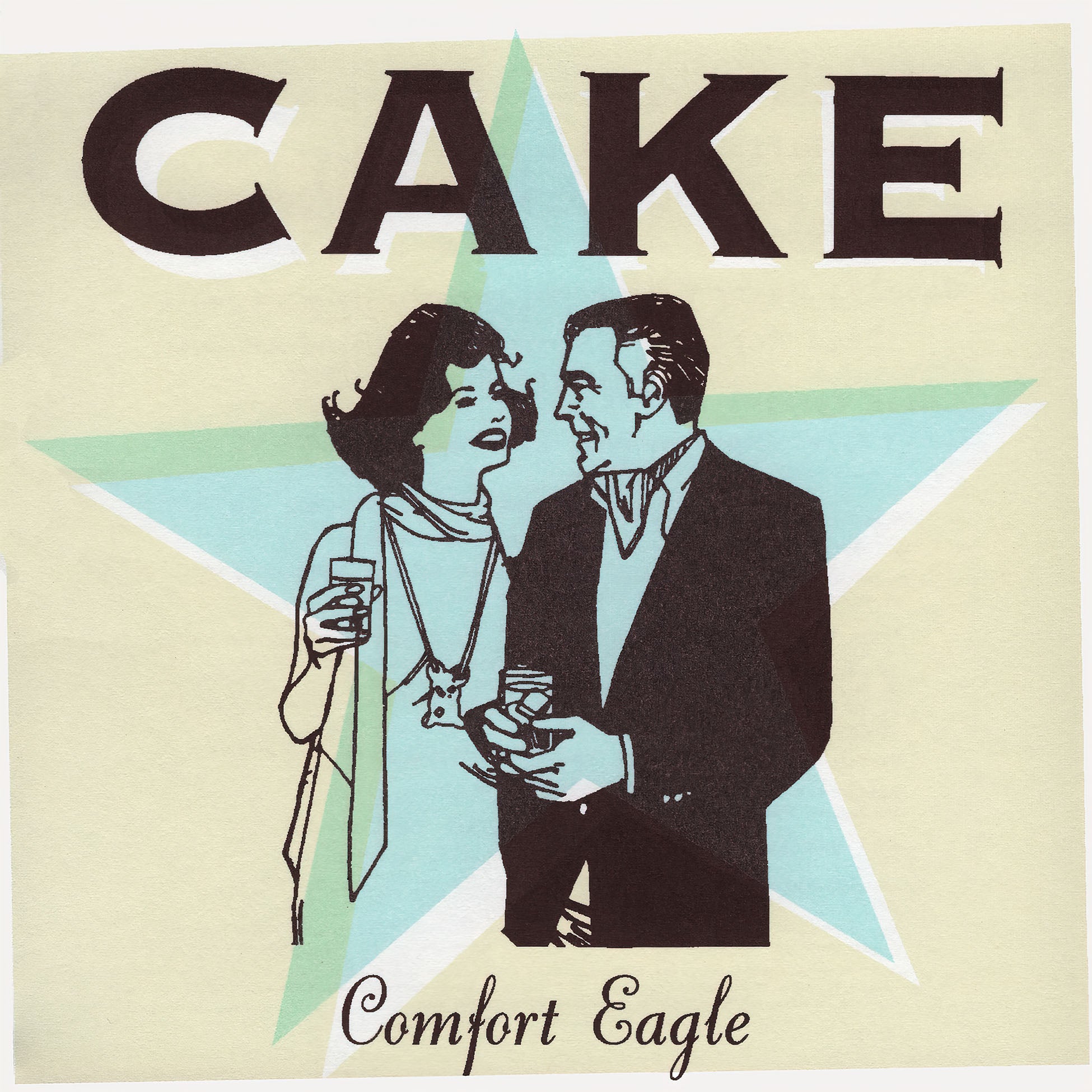 cake, comfort eagle, cake comfort, cocktail party, album art, album cover, cover, cover art, viny,