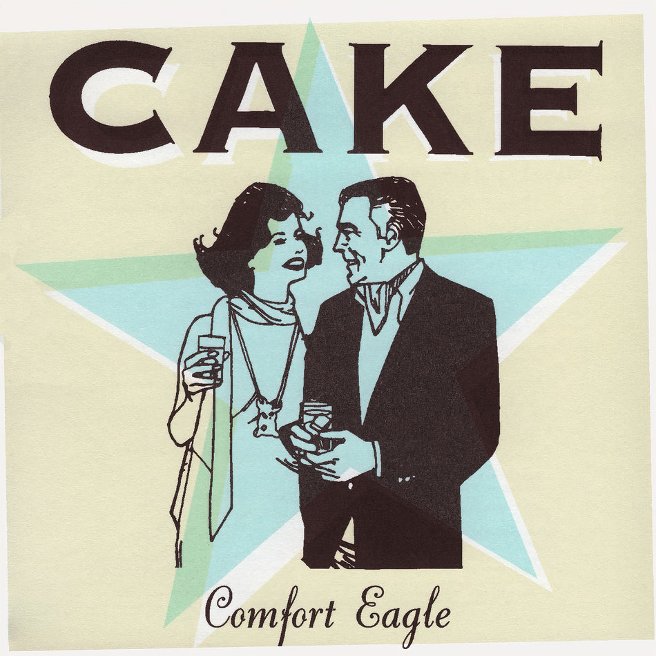 cake, comfort eagle, cake comfort, cocktail party, album art, album cover, cover, cover art, viny,