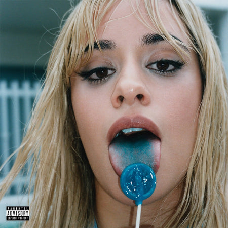 Camila Cabello - C,XOXO album cover, limited edition sky blue vinyl LP, contemporary pop