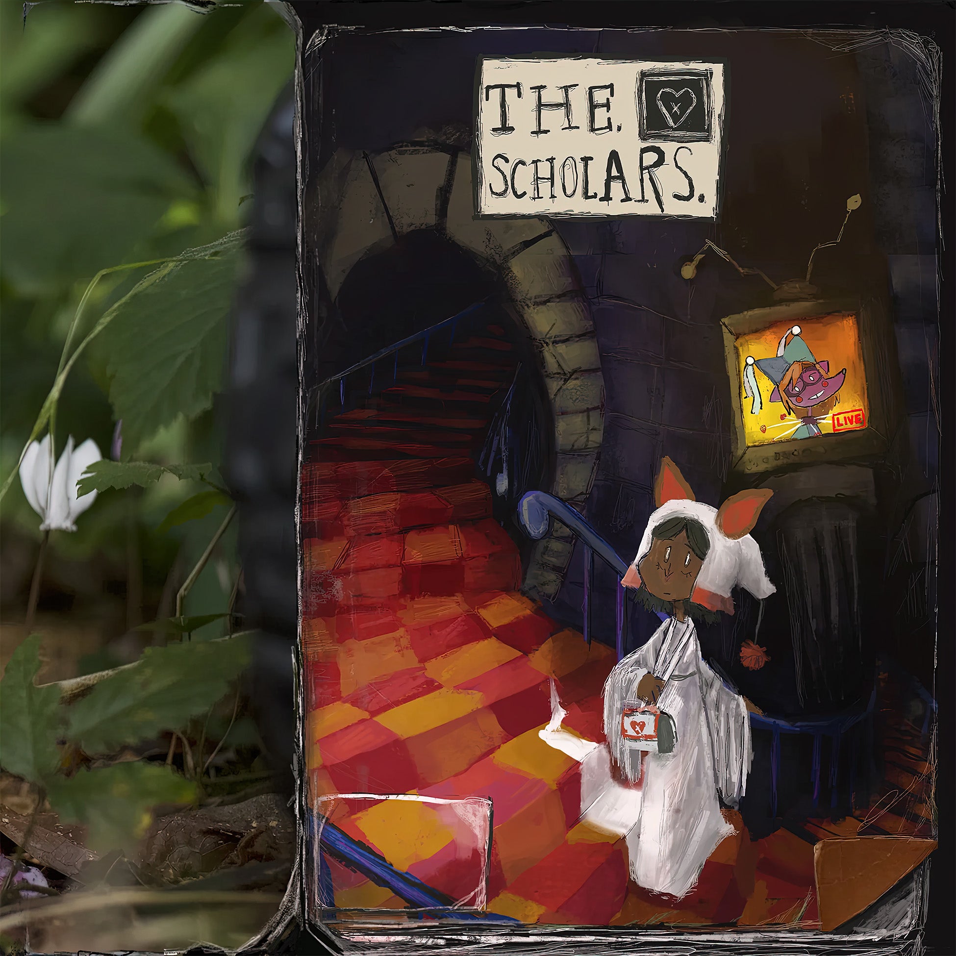 Car Seat Headrest The Scholars album cover, black vinyl 2LP edition, gatefold with booklet