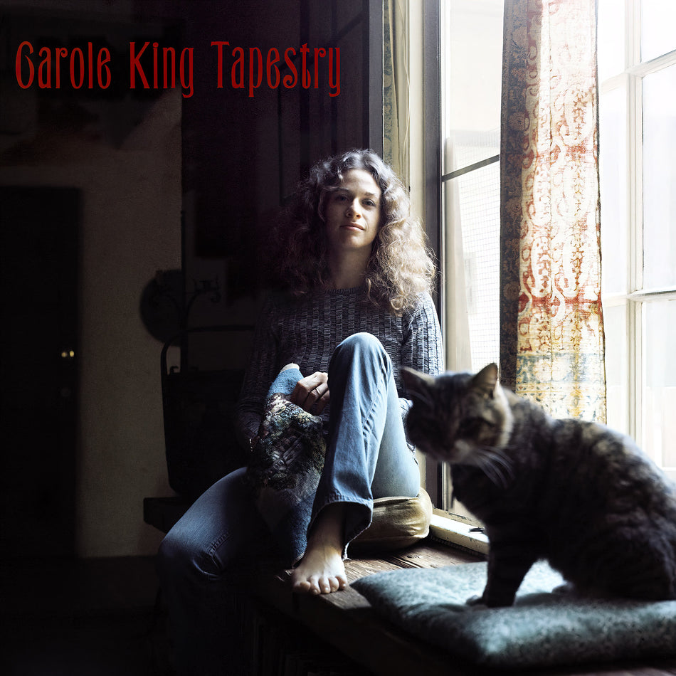 Carole King - Tapestry album cover, 50th anniversary vinyl edition, gatefold jacket, classic singer-songwriter LP