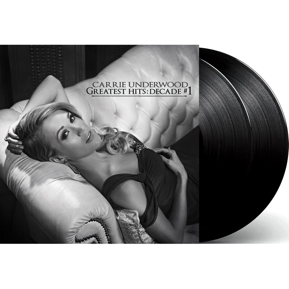 Carrie Underwood, Greatest Hits, Decade #1, 2 LP, vinyl, cover art, cover, album, packshot