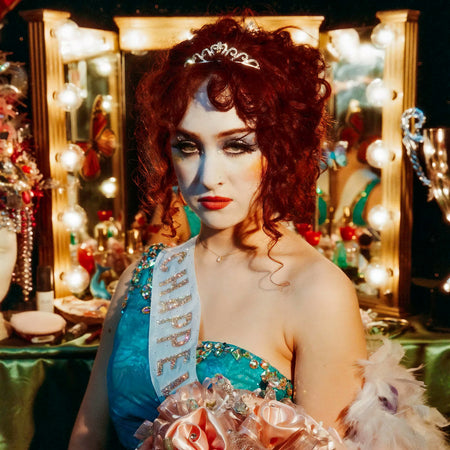 Chappell Roan, The Rise And Fall Of A Midwest Princess, album cover, black vinyl pressing, synthpop and dance-pop album