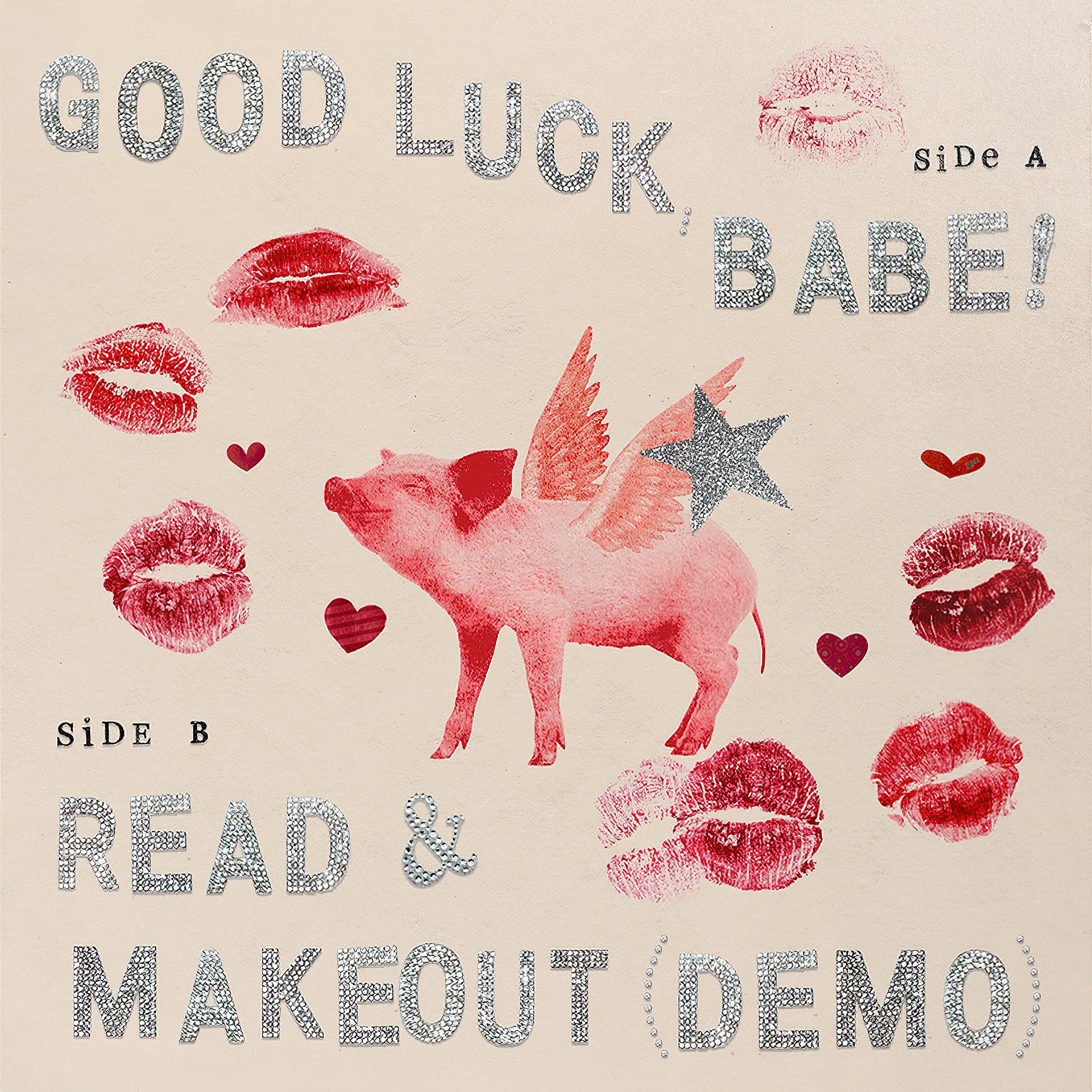 Chappell Roan Good Luck Babe single picture sleeve back side, pop mega-hit on vinyl with B-side Read & Makeout (Demo)