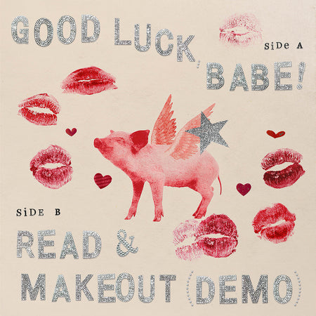 Chappell Roan Good Luck Babe single picture sleeve back side, pop mega-hit on vinyl with B-side Read & Makeout (Demo)