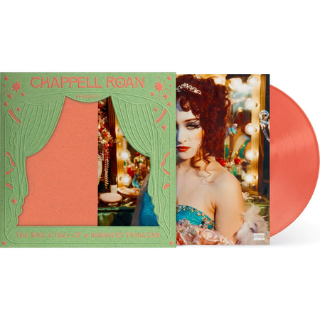 Chappell Roan, Rise And Fall Of A Midwest Princess, 180g Vinyl, Coral Colored Vinyl, 2 LP, 1st Anniversary, my kink is coral, cover, album, vinyl, album art, packshot