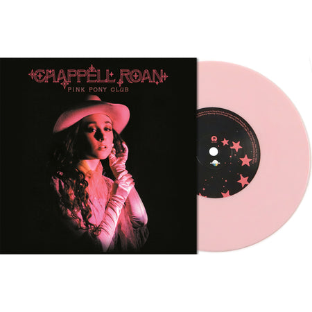 Pink Pony Club vinyl single, Chappell Roan pink pressing with picture sleeve, essential pop collectible