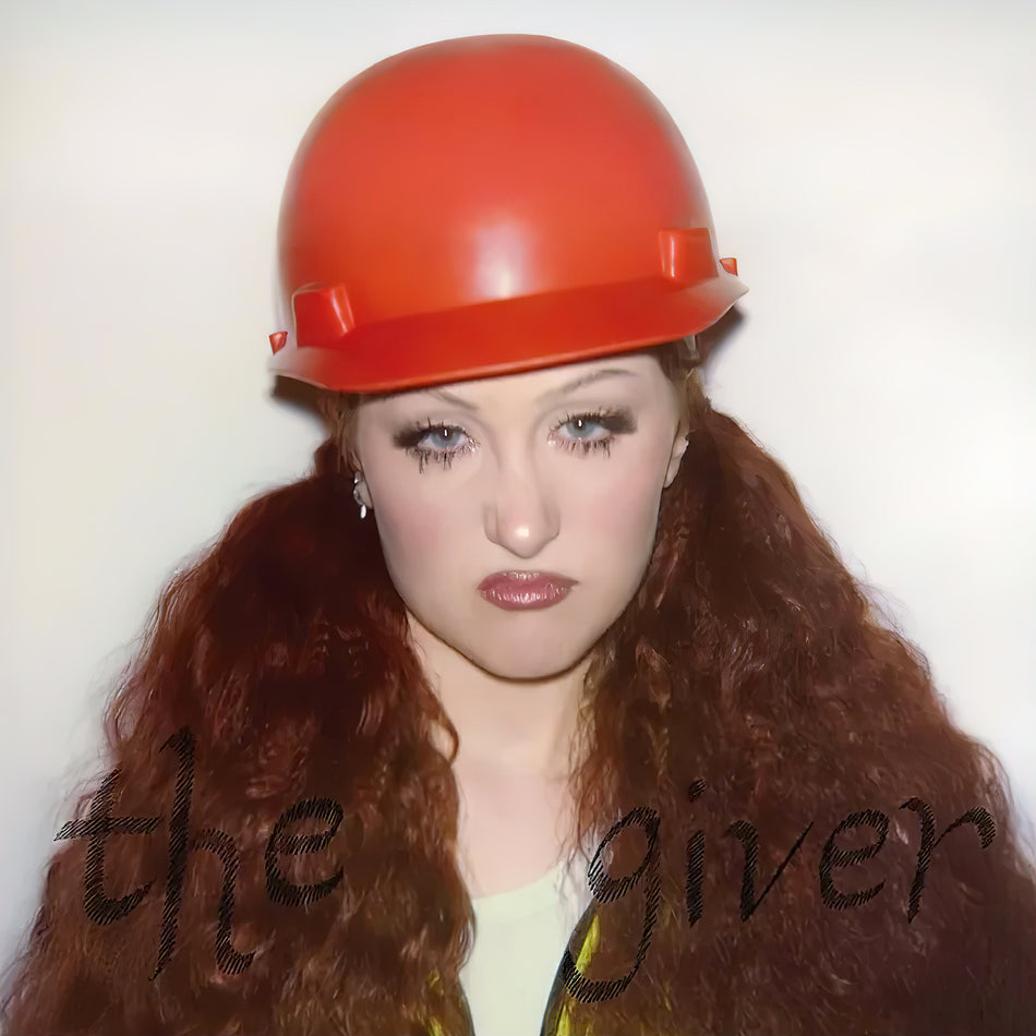 Chappell Roan - The Giver single picture sleeve cover, indie exclusive orange vinyl, limited edition construction worker variant - ToucanRecords.com