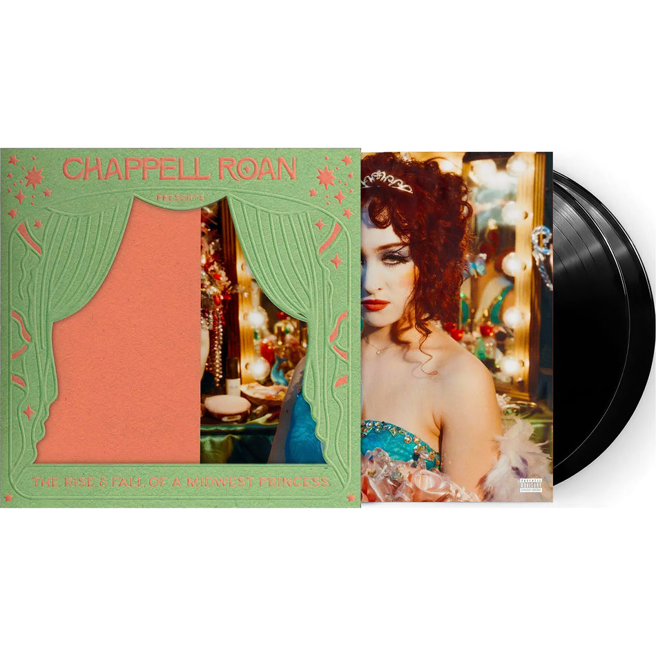 Chappell Roan, Rise And Fall Of A Midwest Princess, 2 LP, Deluxe Edition, Limited Edition, album, vinyl, cover, cover art, packshot, black vinyl,