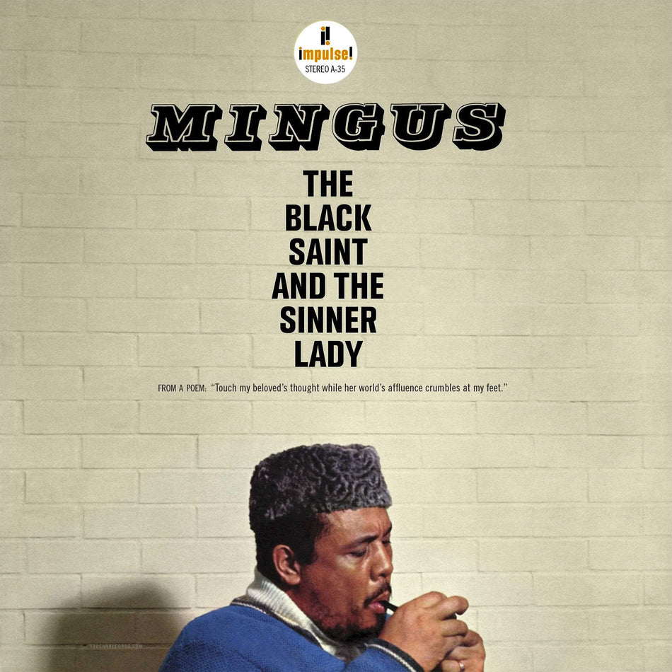 Charles Mingus - The Black Saint And The Sinner Lady album cover, Verve Acoustic Sounds, 180g audiophile vinyl, tip-on gatefold, ToucanRecords.com