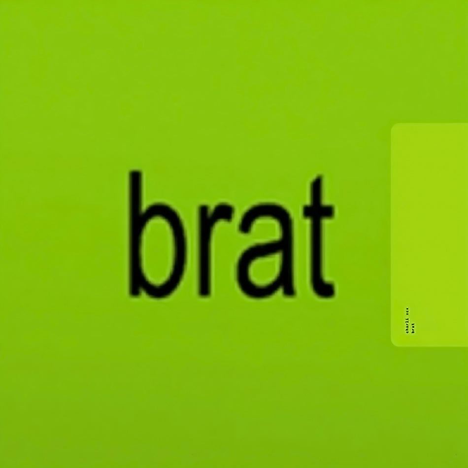 Charli XCX, brat, Black Ice, Colored Vinyl, cover, album, vinyl,