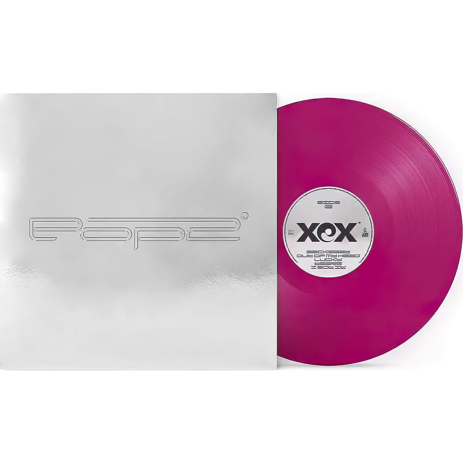 Charli XCX, Pop 2, Limited Edition, 5th Anniversary, Purple Vinyl, cover, album, vinyl, packshot