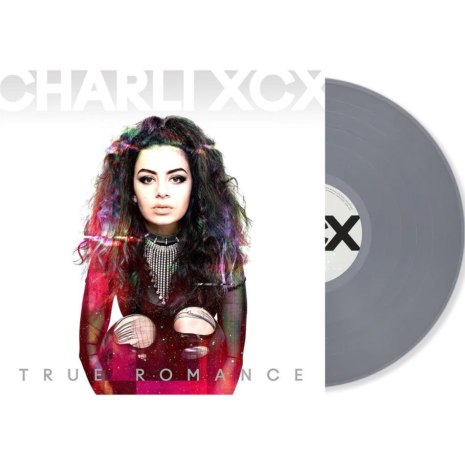 Charli XCX, True Romance, Silver Vinyl, Colored Vinyl, cover, album, vinyl, packshot