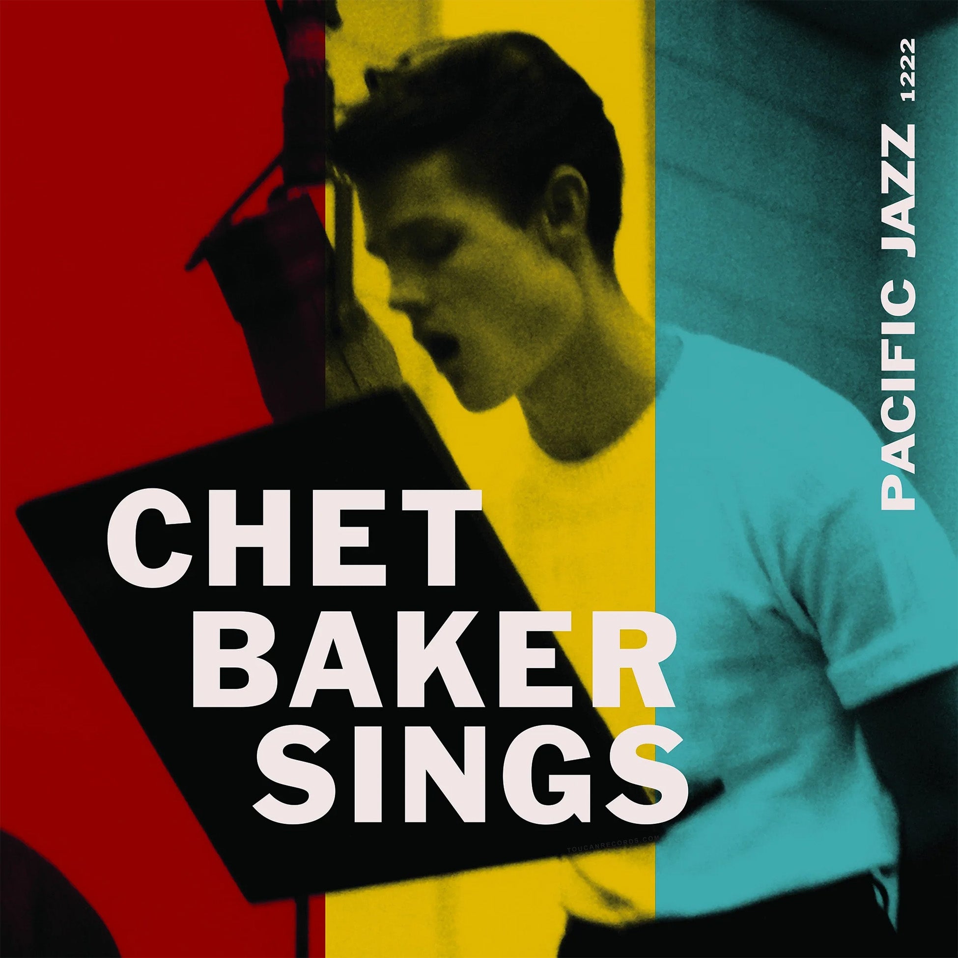 Chet Baker Sings album cover for the Blue Note Essential Vinyl Series 140g vinyl LP featuring classic vocal jazz standards