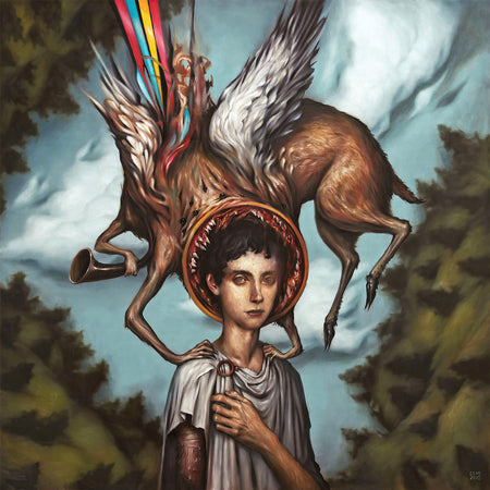 Circa Survive, Blue Sky Noise, 2 LP, Clear Blue, Blue Yellow Red Splatter, cover, album, album art, vinyl