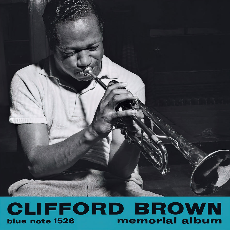 Clifford Brown Memorial Album 1956 Blue Note album cover, bebop trumpet jazz LP, Kevin Gray mono remaster 180g vinyl