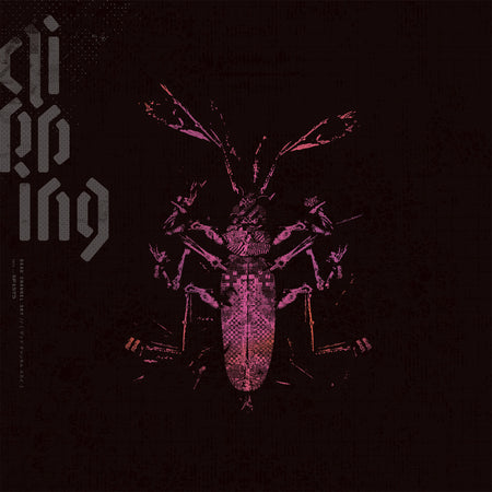 clipping, dead channel sky, beetle cover, album cover, cover art, album art, cover, vinyl, ghostly green, colored vinyl,